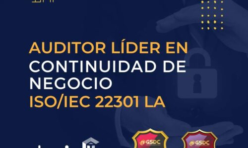 Auditor Líder en Gestión de la continuidad del negocio -ISO22301LA y la Auditoría (ISO 19011 e ISO 17023) [OD]
